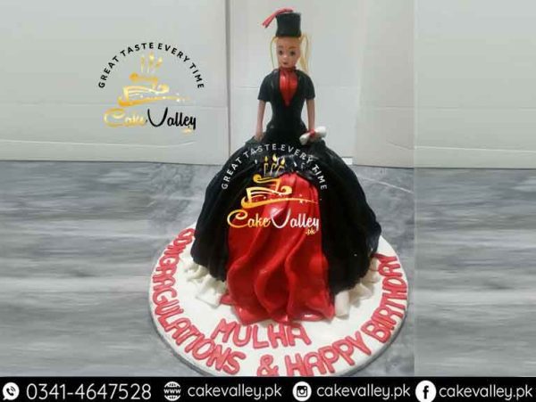 16 Graduation doll Cake