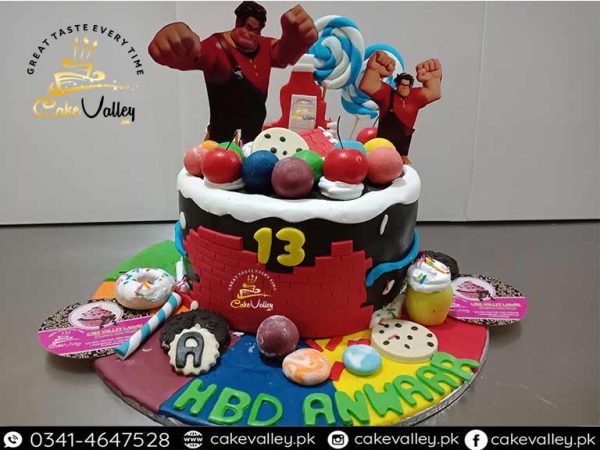 wreck it ralph cake or Baby Birthday cakes