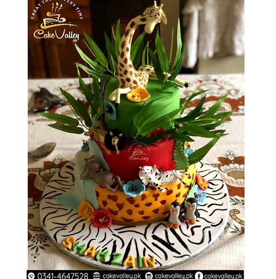 Animal Themed cake for Kids
