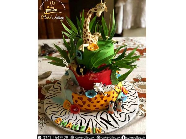 Animal Themed cake for Kids