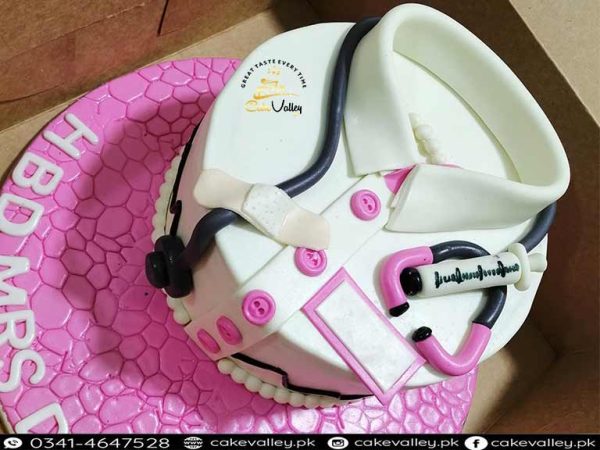 doctors themed cake