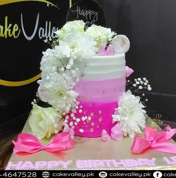flowers cake